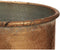 Vaas Gouden Metaal 22,5 x 39,5 x 22,5 cm (4 Stuks) Met reliëf