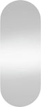 vidaXL - Wandspiegel - 20x50 - cm - ovaal - glas