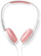 Nedis HPWD4200 - On-Ear Koptelefoon - 82 dB Geluidsdruk - Roze Wit