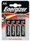Energizer E300132900 - Alkalinebatterij 1.5V - LR6 / AA / R6 - Zilver