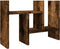 Bureau organiser 34,5x15,5x35,5 cm hout gerookt eikenkleurig