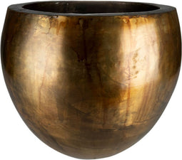 Ter Steege Bloempot Metaal Antiek Look D 69 cm H 54 cm Opening 57 cm