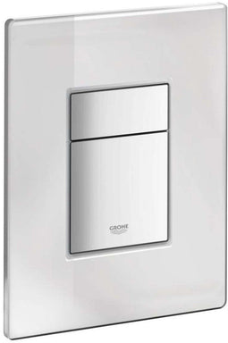 Grohe Skate Cosmo - Bedieningsplaat - Spiegelglas - 156 x 197 mm