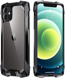 Hoesje Geschikt voor iPhone 12 / 12 Pro Extreme Impact Backcover Hybride Transparant TPU Hoesje
