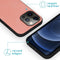 iMoshion Hoesje Geschikt voor iPhone 13 Pro Hoesje Met Pasjeshouder - iMoshion Uitneembare 2-in-1 Luxe Bookcase - Roze