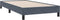 vidaXL - Bedframe - zonder - matras - 100x220 - cm - fluweel - donkergrijs