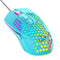 ZIYOU LANG M3 - Gaming Muis - RGB Honeycomb - Blauw
