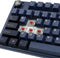 Ducky One 3 - Mechanisch Gaming-toetsenbord - Cherry MX Silent Red - Donkerblauw