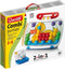Quercetti Fantacolor Junior Maxi - Mozaïekbord met pinnen en uitveegbaar tekenbord - Multicolor