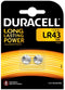 Duracell LR43 - Knoopcel batterij - 1,5 Volt - 18 gr