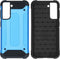 iMoshion Hoesje Geschikt voor Samsung Galaxy S21 Hoesje - iMoshion Rugged Xtreme Backcover - Lichtblauw