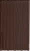 vidaXL - Dakpanelen - 36 - st - 80x45 - cm - gegalvaniseerd - staal - bruin