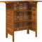 vidaXL - Bartafel - 110x50x105 - cm - massief - acaciahout