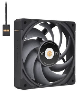 Thermaltake Toughfan EX12 Pro - 3-fan pack - Hoge statische druk - Zwart (3 stuks)