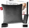 Coozie Warmtekussen - Elektrisch Oplaadbaar - Draadloos 3 Warmtestanden - Grey Velvet 45 x 45 cm