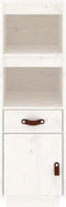 vidaXL - Hoge - kast - 34x40x108,5 - cm - massief - grenenhout