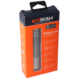 AceBeam Pokelit AA, 10th Anniversary Edition, 500 Lumens, Limited Edition, with 10th engraving