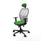 Jorquera Piqueras y Crespo 1D036N1 - Bureaustoel - Hoofdsteun - Groen
