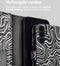imoshion Hoesje Geschikt voor Samsung Galaxy A55 Hoesje Met Pasjeshouder - imoshion Design Bookcase smartphone - Meerkleurig / Black And White