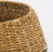 Mica Decorations Billy - Plantenmand - H37 x Ø40 cm - Zeegras - Groen