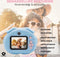 Vulpes Goods® Kids - Digitale Kindercamera - 4-in-1 Speelgoedcamera - HD 1080P 32GB 10x Zoom - Foto Games Muziek Video - Kinderfototoestel - Vlog Selfie Camera - Premium Baby Blue/Pink