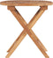 vidaXL - Tuintafel - inklapbaar - 45 - cm - massief - teakhout