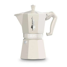Italiaanse Koffiepot Bialetti MOKA EXCLUSIVE CREAM 6T Crème Aluminium 6 Kopjes (6 Stuks)