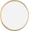 vidaXL - Wandspiegel - rond - Ø20 - cm - goudkleurig