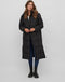 VILA VINILLY L/S NEW HIGH NECK LONG COAT - Dames Jas - Ritssluiting - Maat 34