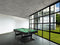 Cougar Hustle L opklapbare Pooltafel in Zwart/groen - 5ft. Poolbiljart tafel inclusief één set poolballen, triangel, 2 keuen, biljartkrijt en borstel - 153x76x79cm