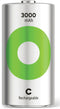 GP ReCyko Pro - Oplaadbare batterij C - NiMH 3000 mAh (2 stuks)