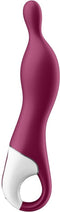 Satisfyer, A-punt vibrator, 'A-Mazing 1, 21,5 cm', waterdicht, oplaadbaar, flexibele punt
