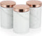 Tower Retro Opbergblikken - Set van 3 - Bottega Rose Gold Marmer