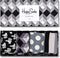 Happy Socks Gift Box - 4 paar unisex sokken - Zwart/Wit (36-40)
