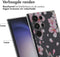 imoshion Hoesje Geschikt voor Samsung Galaxy S24 Ultra Hoesje Siliconen - imoshion Design hoesje - Meerkleurig / Blossom Watercolor