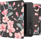 imoshion E-reader Hoesje - Geschikt voor Tolino Vision 5 - Design Slim Hard Case Sleepcover Bookcase met stand - Blossom Watercolor Black