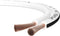 Oehlbach Luidsprekerkabel 2 x 1,5 mm² - minihaspel 10 meter - zuurstofvrij koper - Wit