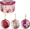 House of Seasons - Cadeau Set Kerstballen - Onbreekbaar - Roze (14 stuks)