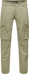 ONLY & SONS ONSKIM LIFE CARGO PK 0490 NOOS - Heren Broek - Normal waist - Rits- en knoopsluiting - Maat W28 x L32