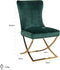Richmond Stoel Chelsea Green velvet / gold (Quartz Green 501)