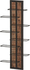 AnLi-Style Wand Wijnrek Metaal/Hout