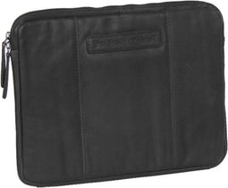 Chesterfield Ray lederen laptop sleeve hoes 13 inch zwart