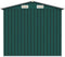 vidaXL - Tuinschuur - 205x129x183 - cm - gegalvaniseerd - staal - groen