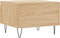 vidaXL - Salontafel - 50x46x35 - cm - bewerkt - hout - sonoma - eikenkleurig