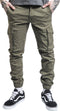 JACK & JONES JPSTPAUL JJFLAKE 542 - Cargo broek - Slim fit - Olijf groen