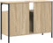 vidaXL - Badmeubel - in - Sonoma - Eik - 80x30x60 - cm - Gefabriceerd - Hout