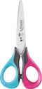 Sensoft 3D schaar 13 cm - linkshandig - zachte grepen - assorti kleuren