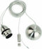 GOOD&MOJO Hanglamp Palawan - Bamboe Wit - Ø60cm - Scandinavisch,Bohemian - Hanglampen Eetkamer, Slaapkamer, Woonkamer