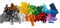 LEGO Classic - Creatieve Medium Opbergdoos - 484 onderdelen - 35 kleuren