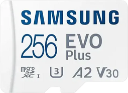 Samsung EVO Plus - microSDXC 256GB - UHS-I 160MB/s